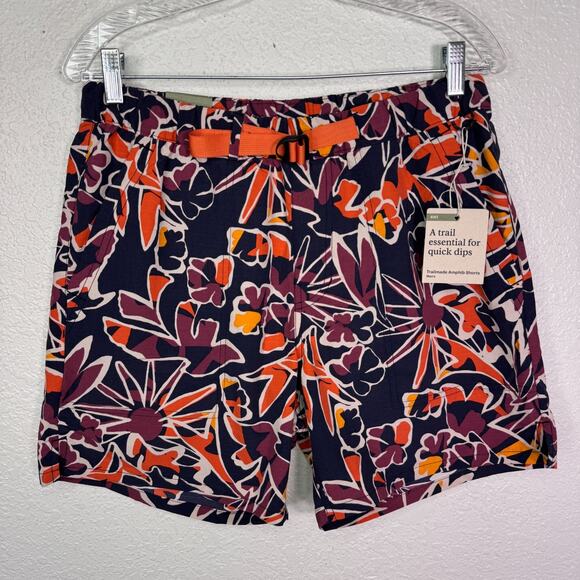 REI Other - REI Trail Made Amphib Shorts Mens Small Belted Ripstop Hiking Swim Golden Hour